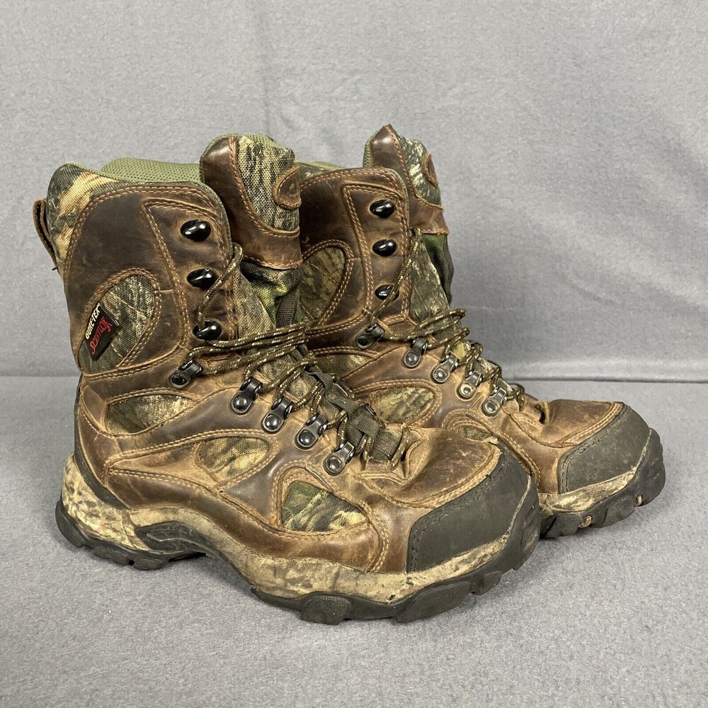 Cabelas Scent Lok Gore Tex Hunting Boots Size 8M Thinsulate Ultra Insulation
